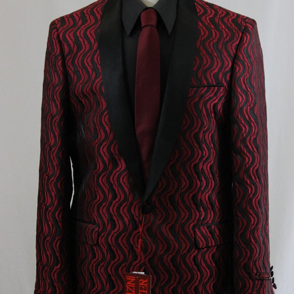 Red and Black Blazer